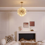 Verrenwood Glass Chandelier-Moonnatur