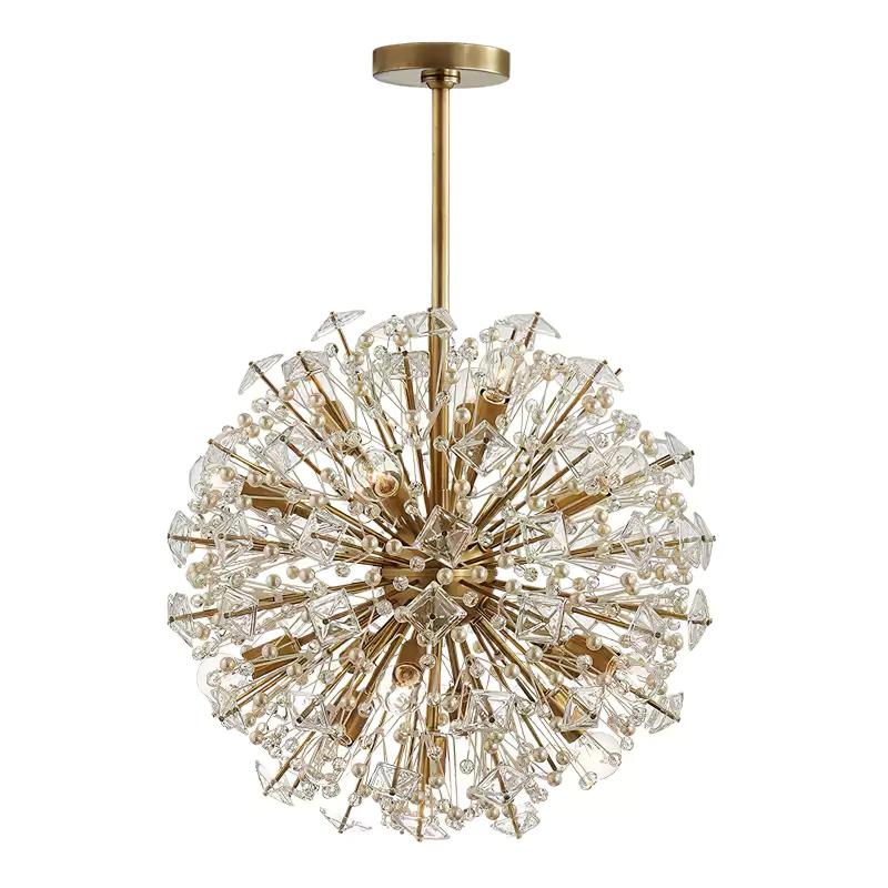 Verrenwood Glass Chandelier-Moonnatur