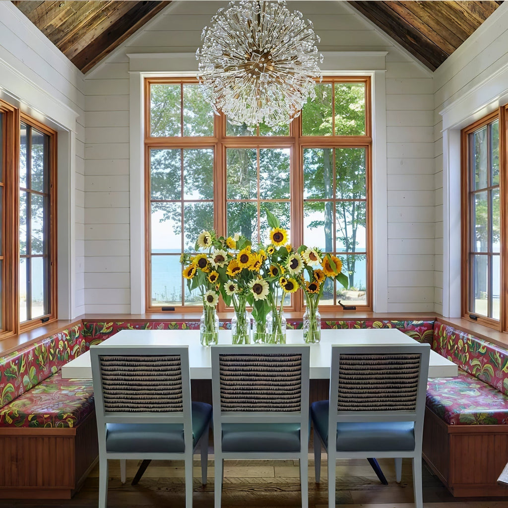 Verrenwood Glass Chandelier-Moonnatur