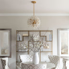 Verrenwood Glass Chandelier-Moonnatur