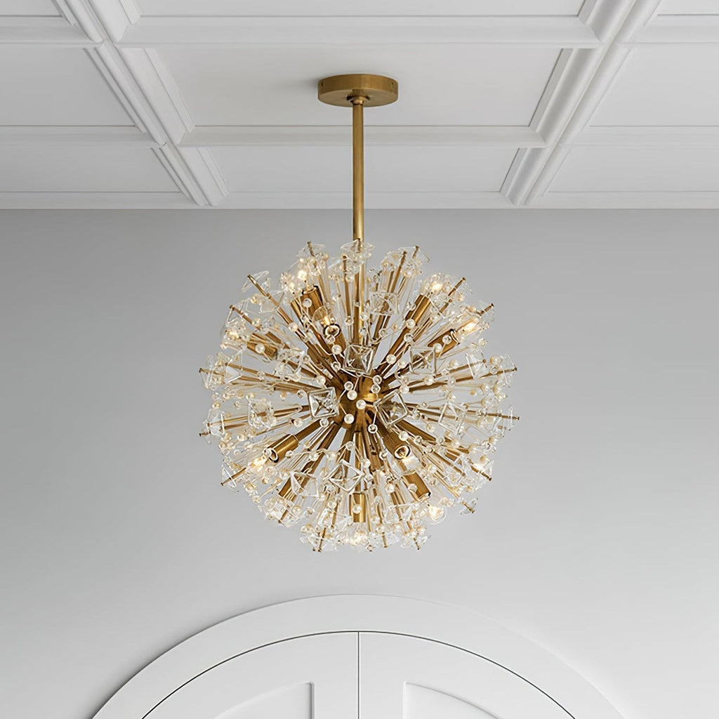 Verrenwood Glass Chandelier-Moonnatur