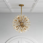 Verrenwood Glass Chandelier-Moonnatur