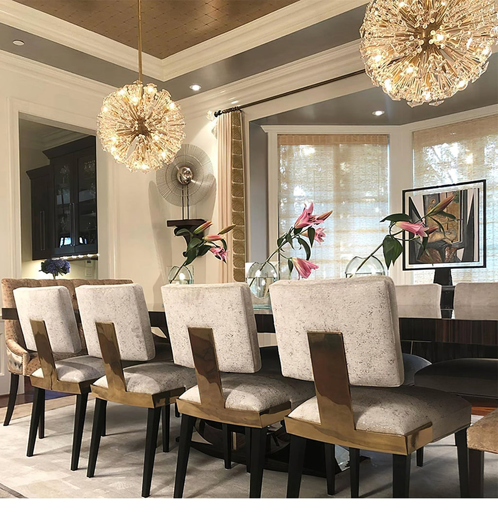 Verrenwood Glass Chandelier-Moonnatur