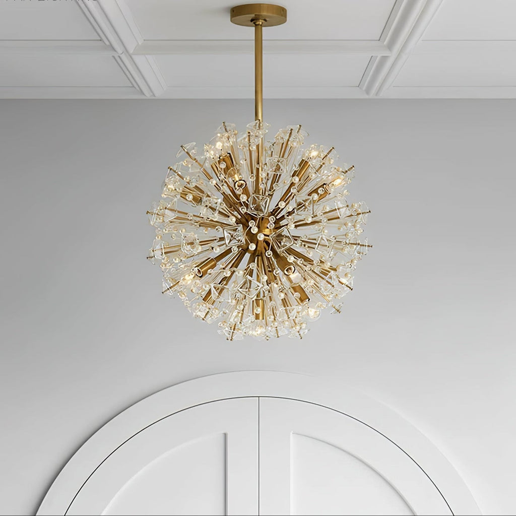 Verrenwood Glass Chandelier-Moonnatur