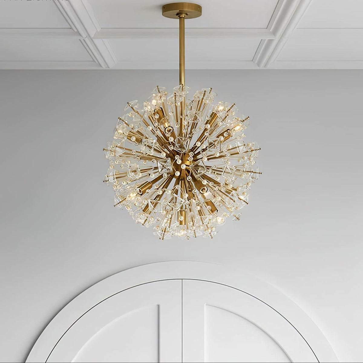 Verrenwood Glass Chandelier-Moonnatur