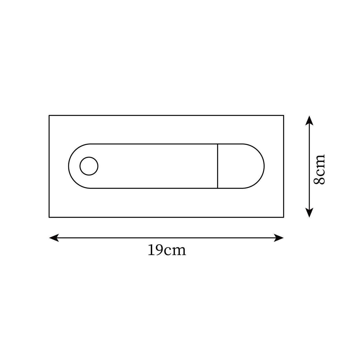 Faldenevia Aluminium Wall Light-Moonnatur