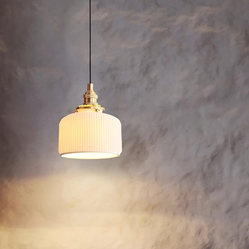 Oswenora Ceramic Pendant Light-Moonnatur
