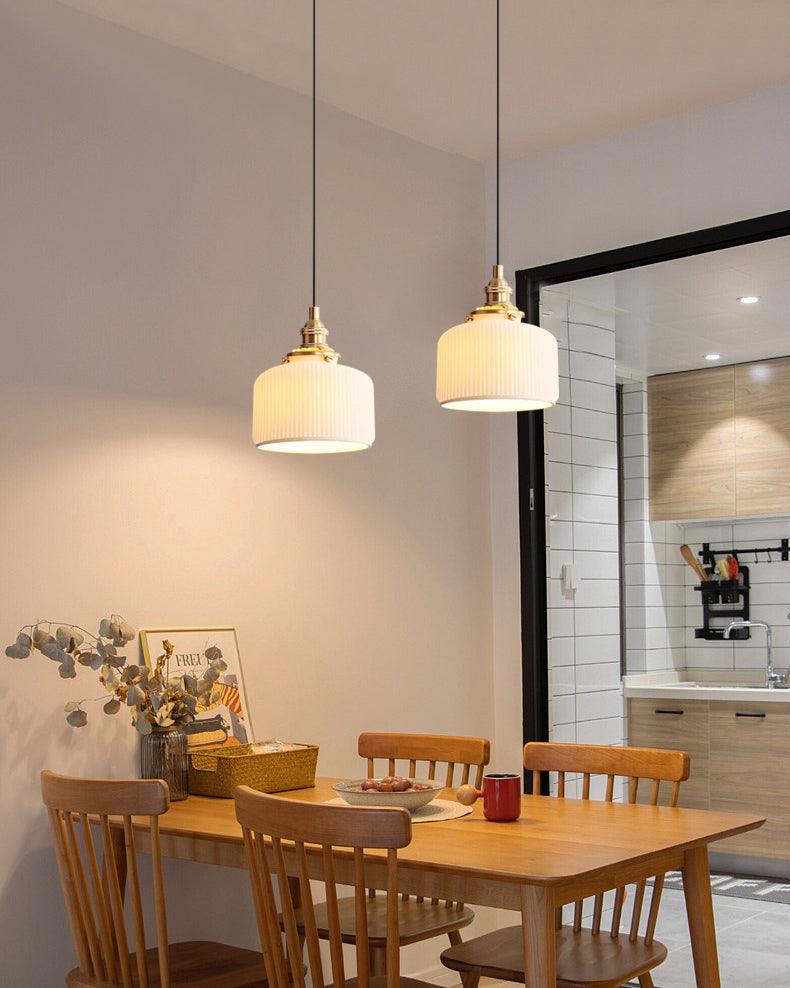 Oswenora Ceramic Pendant Light-Moonnatur