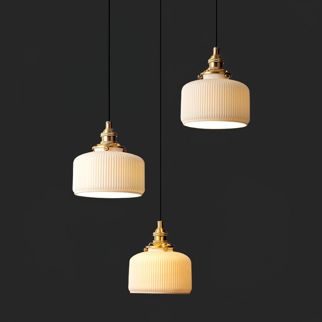 Oswenora Ceramic Pendant Light-Moonnatur