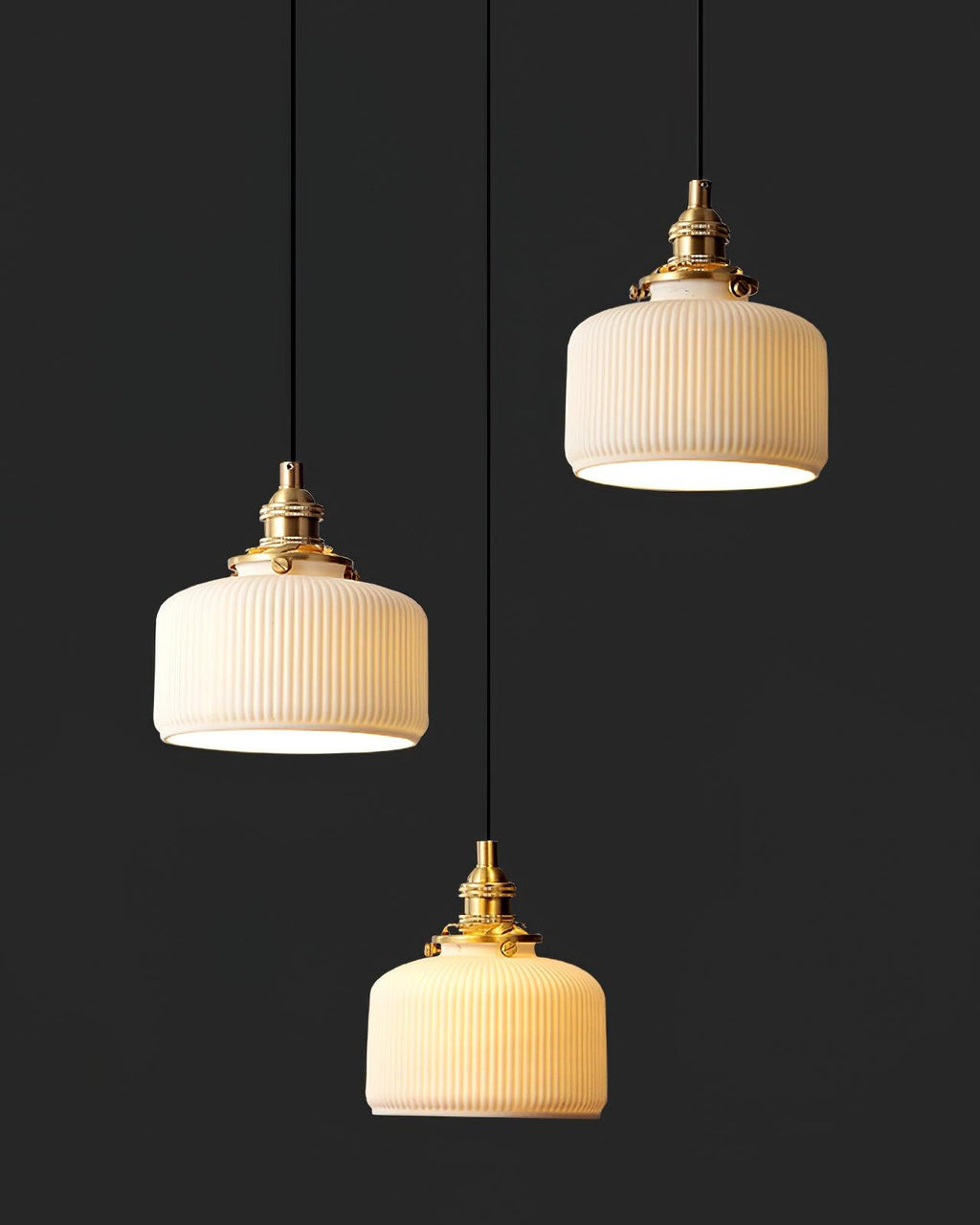 Oswenora Ceramic Pendant Light-Moonnatur