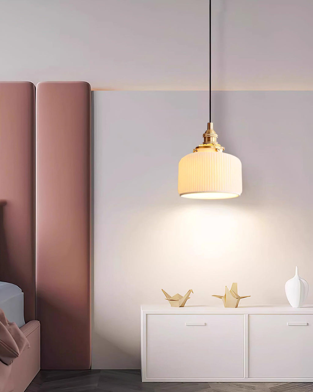 Oswenora Ceramic Pendant Light-Moonnatur