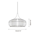 Veyrenholm Wood Pendant Light-Moonnatur