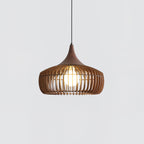 Veyrenholm Wood Pendant Light-Moonnatur