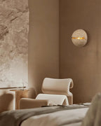 Dunselenis Travertine Wall Light-Moonnatur