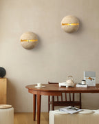 Dunselenis Travertine Wall Light-Moonnatur