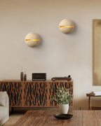 Dunselenis Travertine Wall Light-Moonnatur