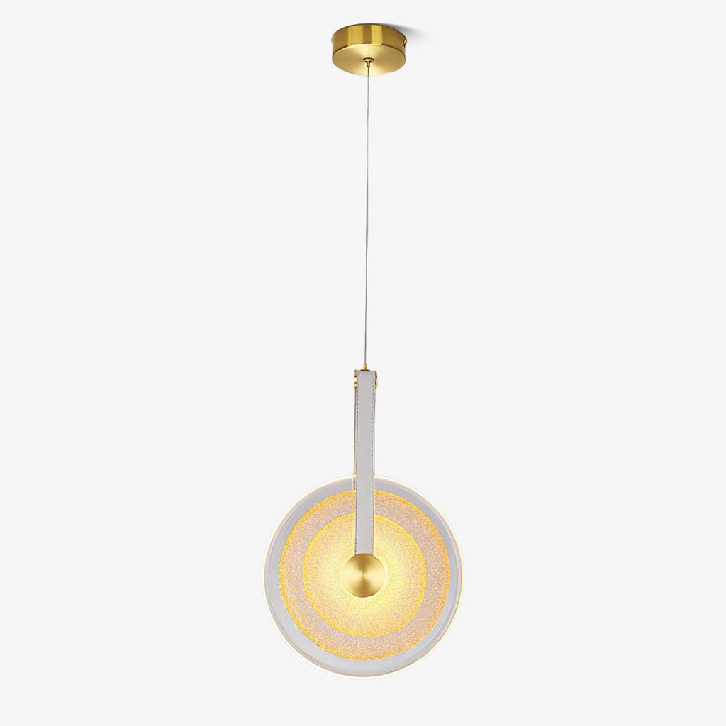 Galenera Leather Pendant Light-Moonnatur