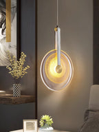 Galenera Leather Pendant Light-Moonnatur