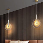 Galenera Leather Pendant Light-Moonnatur