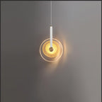 Galenera Leather Pendant Light-Moonnatur