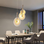 Galenera Leather Pendant Light-Moonnatur