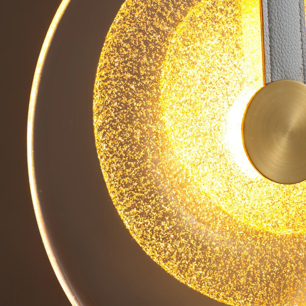 Galenera Leather Pendant Light-Moonnatur