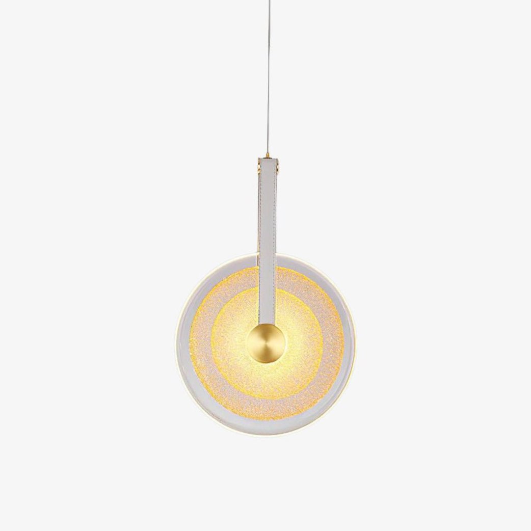 Galenera Leather Pendant Light-Moonnatur