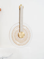Galenera Leather Pendant Light-Moonnatur