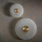 Talenelle Alabaster Wall Light-Moonnatur