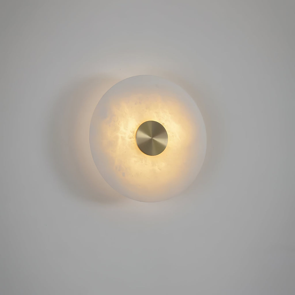 Talenelle Alabaster Wall Light-Moonnatur
