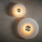 Talenelle Alabaster Wall Light-Moonnatur