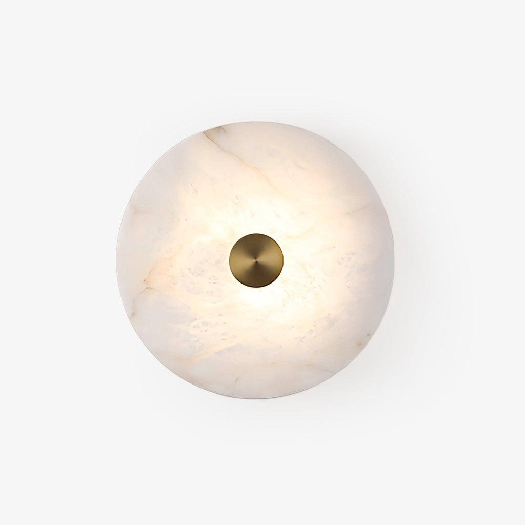 Talenelle Alabaster Wall Light-Moonnatur