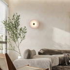 Talenelle Alabaster Wall Light-Moonnatur