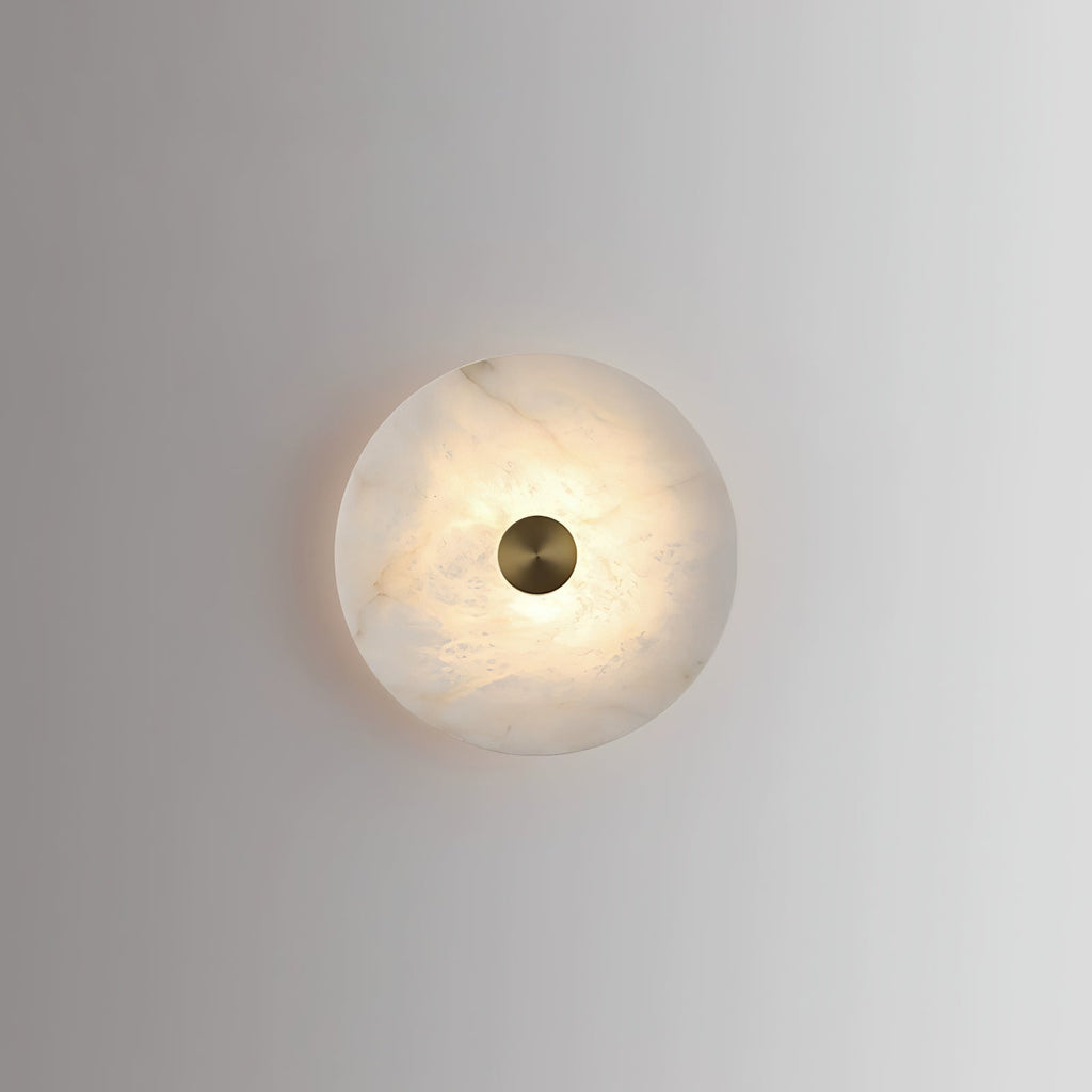 Talenelle Alabaster Wall Light-Moonnatur