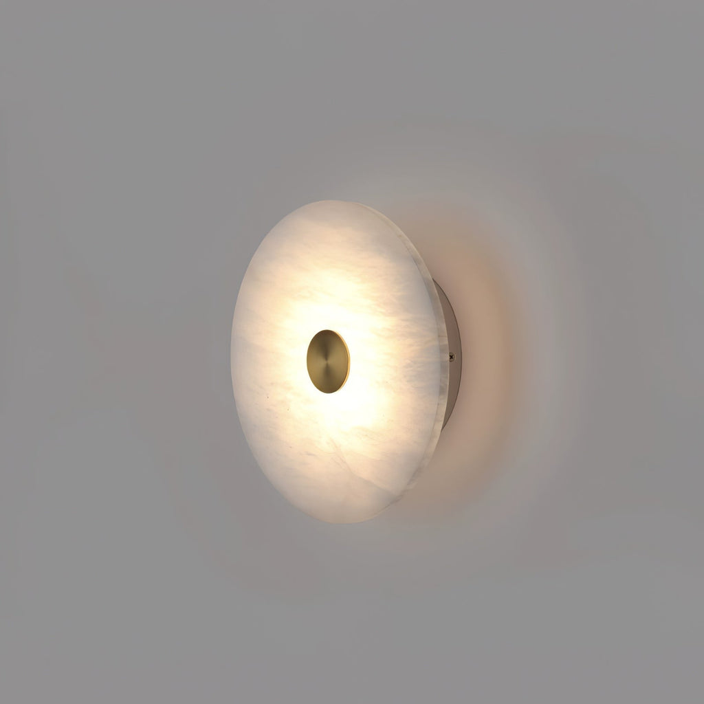 Talenelle Alabaster Wall Light-Moonnatur