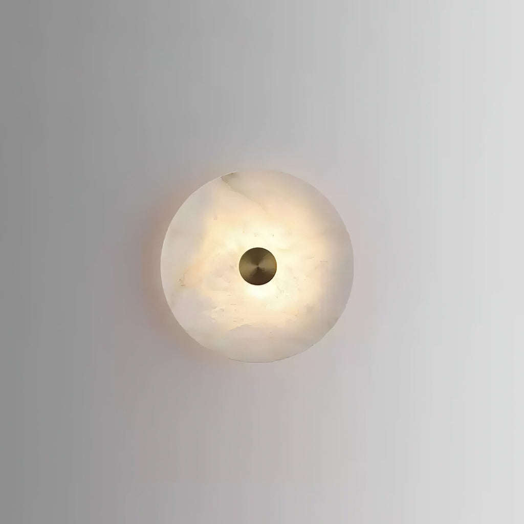 Talenelle Alabaster Wall Light-Moonnatur
