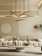 Talenora Wood Pendant Light-Moonnatur