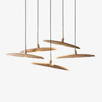 Talenora Wood Pendant Light-Moonnatur
