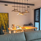 Talenora Wood Pendant Light-Moonnatur