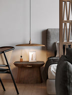 Talenora Wood Pendant Light-Moonnatur