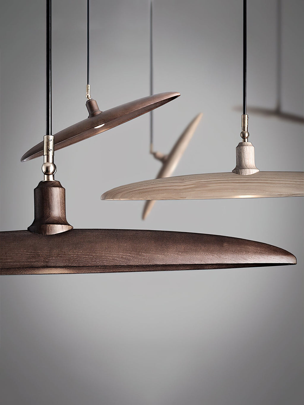 Talenora Wood Pendant Light-Moonnatur
