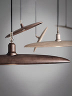 Talenora Wood Pendant Light-Moonnatur