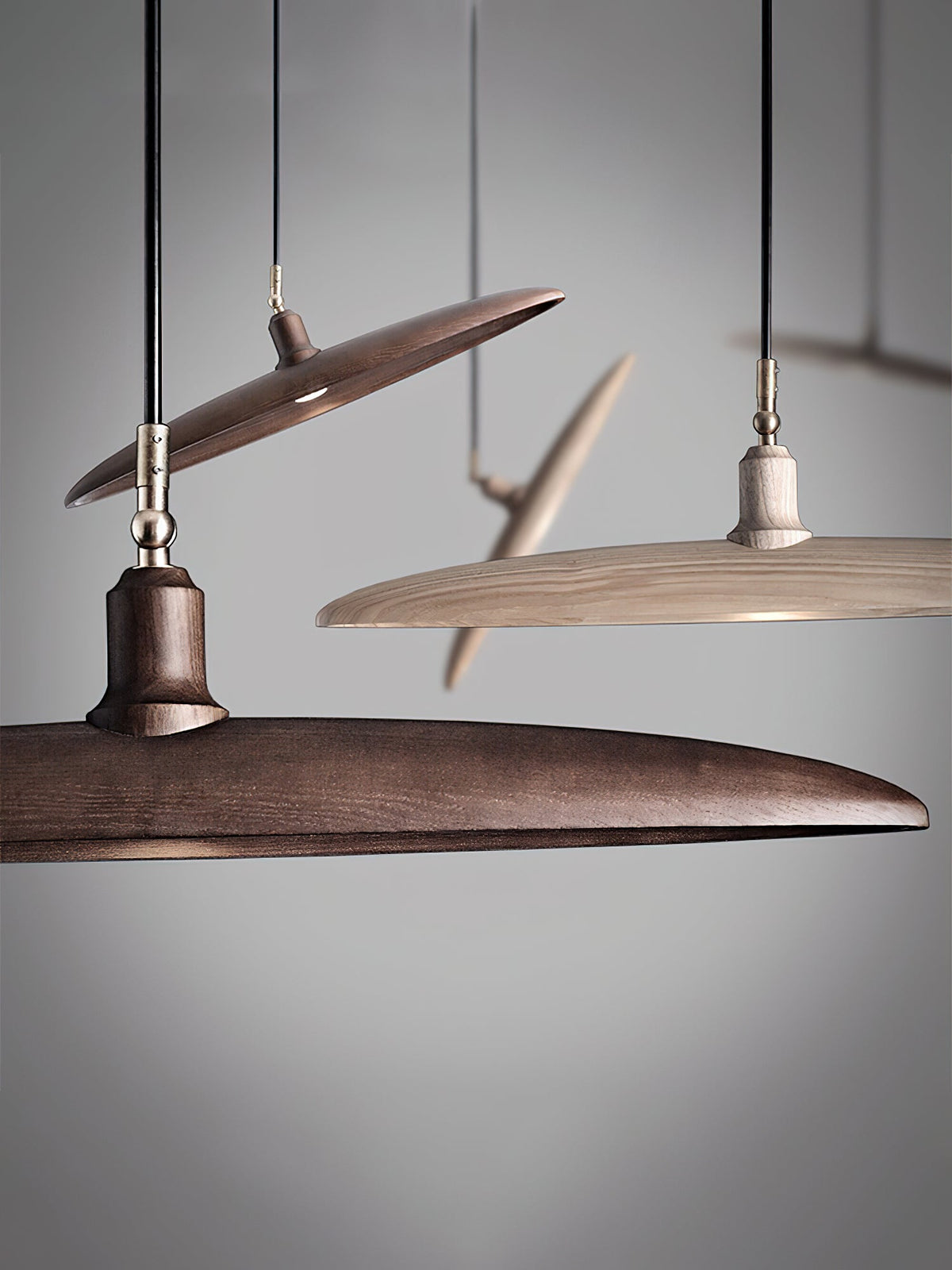 Talenora Wood Pendant Light-Moonnatur