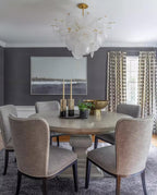Relava Glass Chandelier-Moonnatur