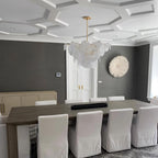 Relava Glass Chandelier-Moonnatur