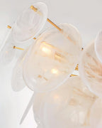 Relava Glass Chandelier-Moonnatur