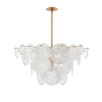 Relava Glass Chandelier-Moonnatur