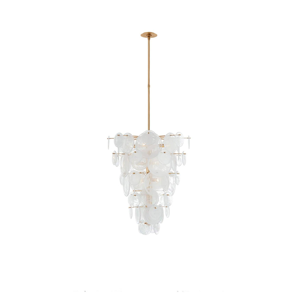 Relava Glass Chandelier-Moonnatur