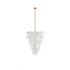 Relava Glass Chandelier-Moonnatur
