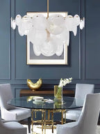 Relava Glass Chandelier-Moonnatur